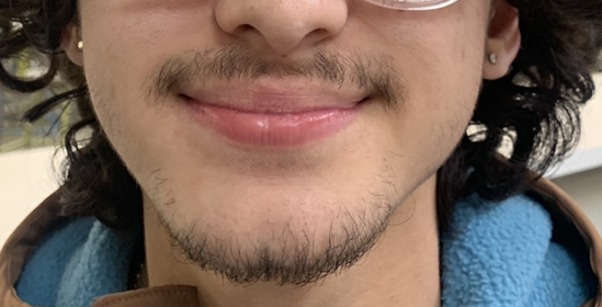 Peach fuzz outlet mustache