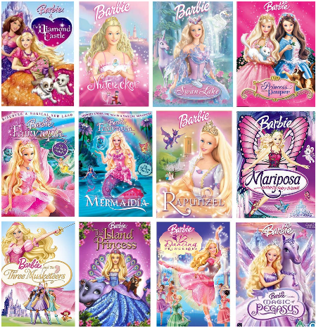 Musical barbie 2024 movies list