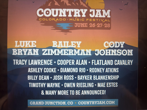 Grand Junction Country Jam Poster